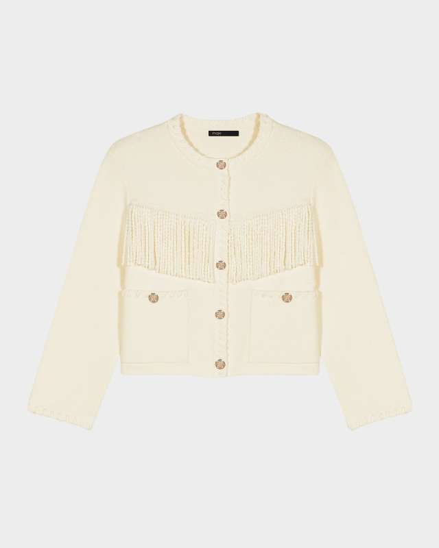Moussailla Blocked Knit Cardigan